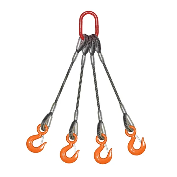 Sling Cáp Thép 4 Chân - Wire Rope Sling 4-Leg