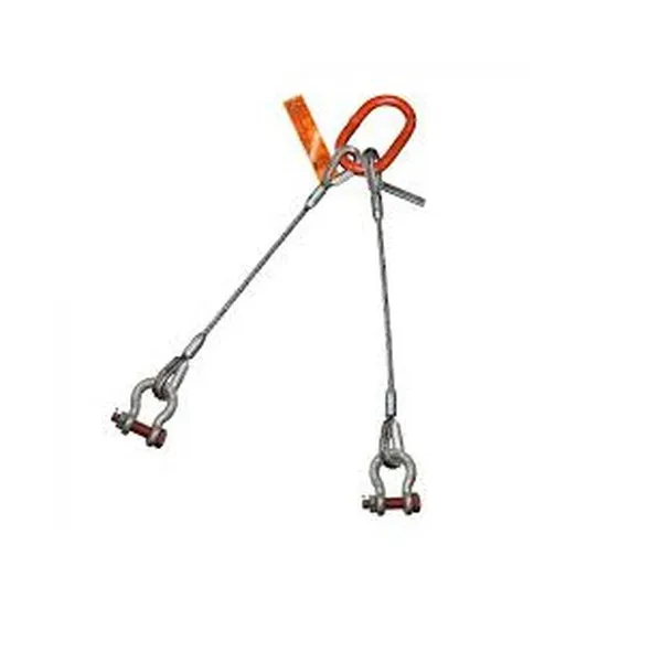 Sling Cáp Thép 2 Chân - Wire Rope Sling 2-Leg