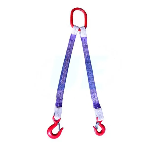 Cáp vải cẩu hàng 2 chân bản dẹp