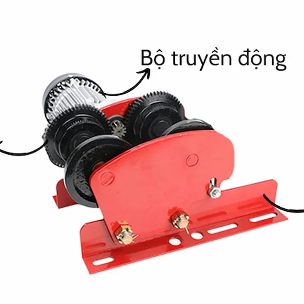 Con Chạy Tời Điện Mini (Rùa Tời Điện) 500kg - 1 Tấn