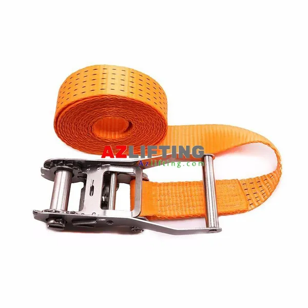Dây chằng hàng tăng đơ bản 50mm tải 3 tấn không móc - Dây chằng hàng tăng đơ tải 3000kg