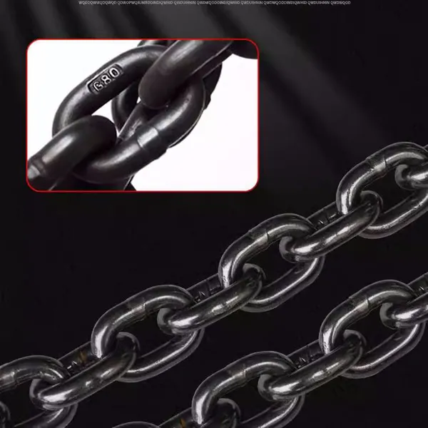 Dây Xích G80 Chằng Hàng Gắn 2 Móc Gài 6mm / 8mm / 10mm / 12mm