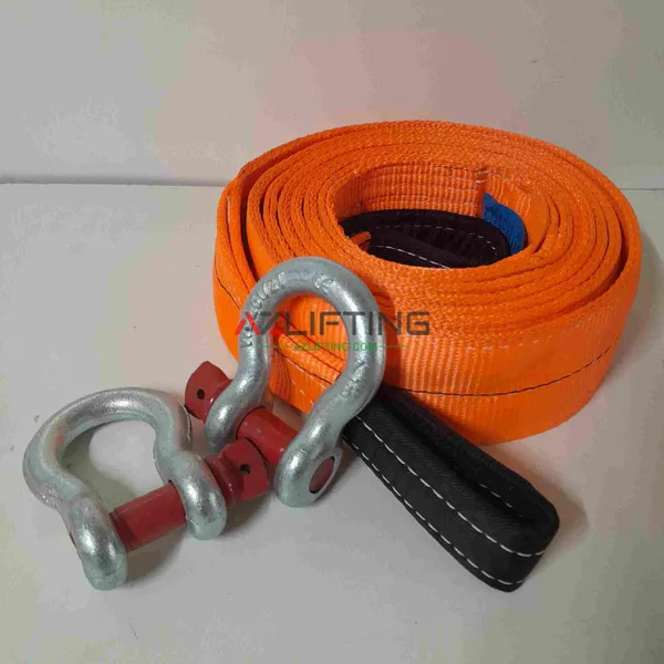 Cáp vải kéo cứu hộ ô tô 20 tấn 4 -20 mét - kéo hàng pallet