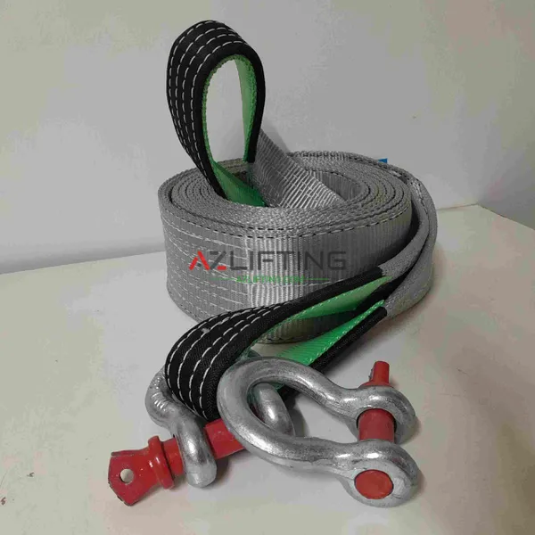 Cáp vải kéo cứu hộ ô tô 20 tấn 4 -20 mét - kéo hàng pallet