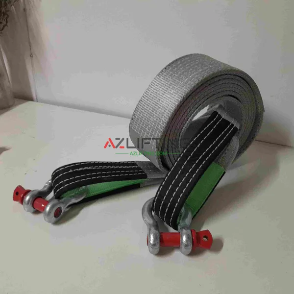 Cáp vải kéo cứu hộ ô tô 20 tấn 4 -20 mét - kéo hàng pallet