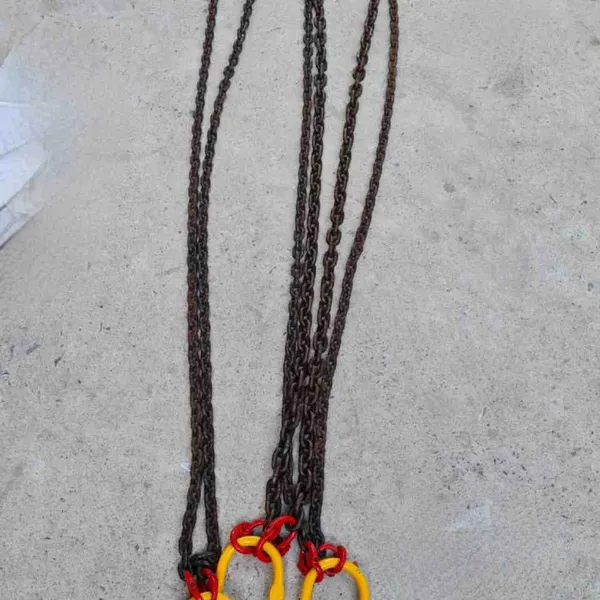 Bộ sling cẩu xích 10mm - sling xích 1 chân, 2 chân, 3 chân, 4 chân