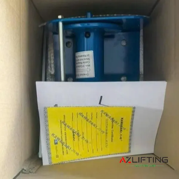 Tời quay tay - tời nâng tải nặng Kawasaki 0.5-3T