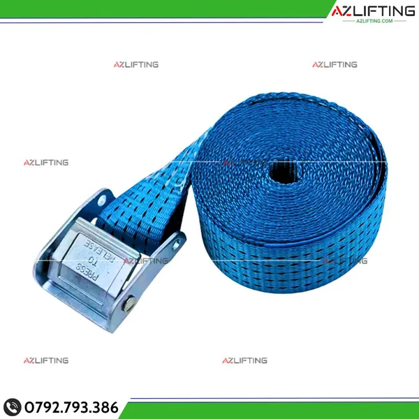 Dây chằng hàng khóa cam bản 50mm 1500kg không móc 