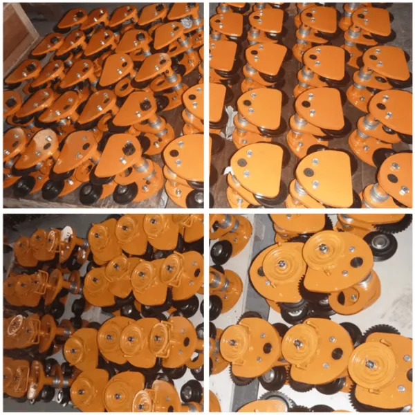 Con Chạy Đẩy Tay Treo Pa Lăng 1 Tấn, 2 Tấn, 3 Tấn, 5 Tấn (Rùa Đẩy Tay)