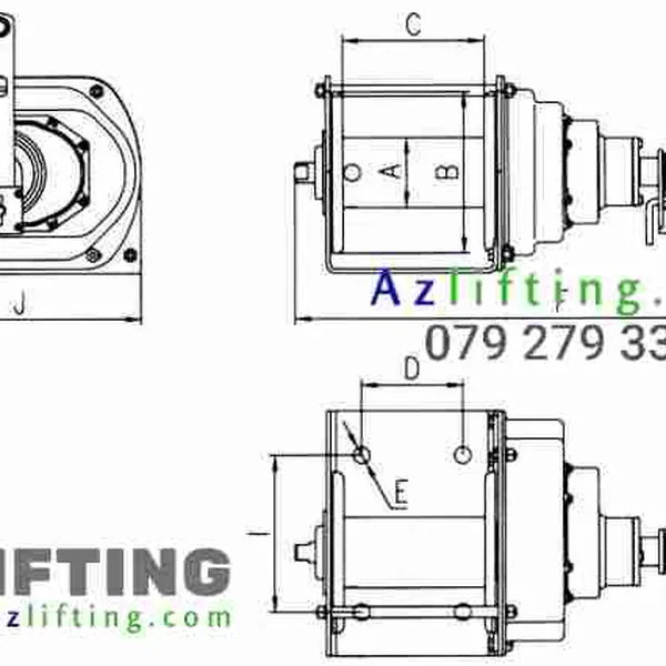 Tời cáp quay tay Maxpull 1 tấn
