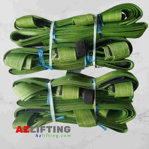 Cáp vải cẩu hàng dạng tấm - cẩu kính - cẩu đá