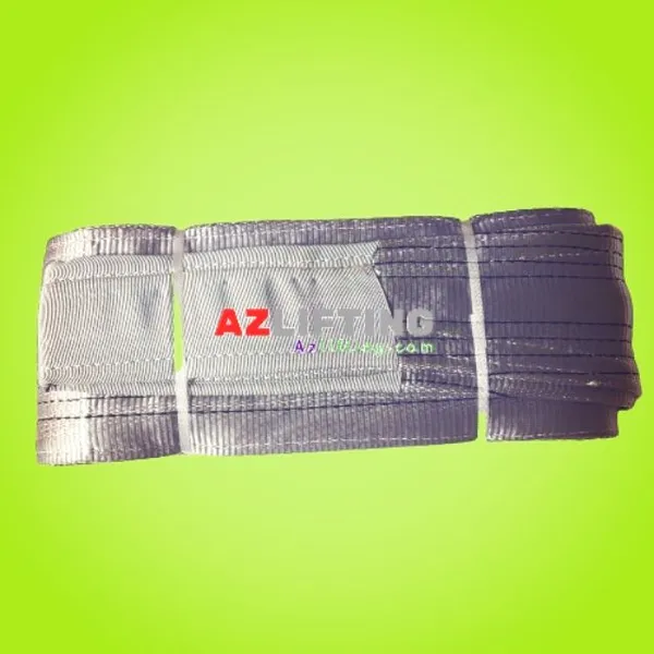 Dây cáp vải cẩu hàng bản dẹp 2 đầu mắt Hàn quốc 6:1  