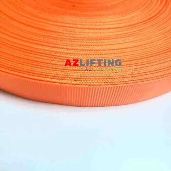Dây đai vải polyester webbing 25mm Cam