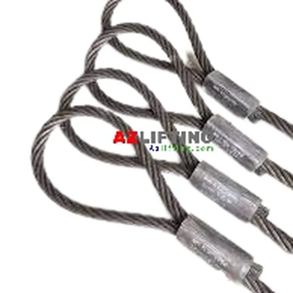Sling cáp thép bấm chì – Wire Rope