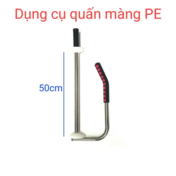 Dụng cụ quấn màng PE cầm tay - Thao tác nhanh và an toàn quấn pallet, hàng hóa