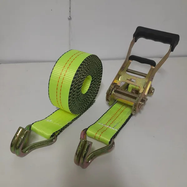Hàng cao cấp - Dây cảo hàng tăng đơ 5 tấn dài từ 5 - 12 mét móc J bản 50mm, màu sắc đa dạng, chất liệu polyester cường lực