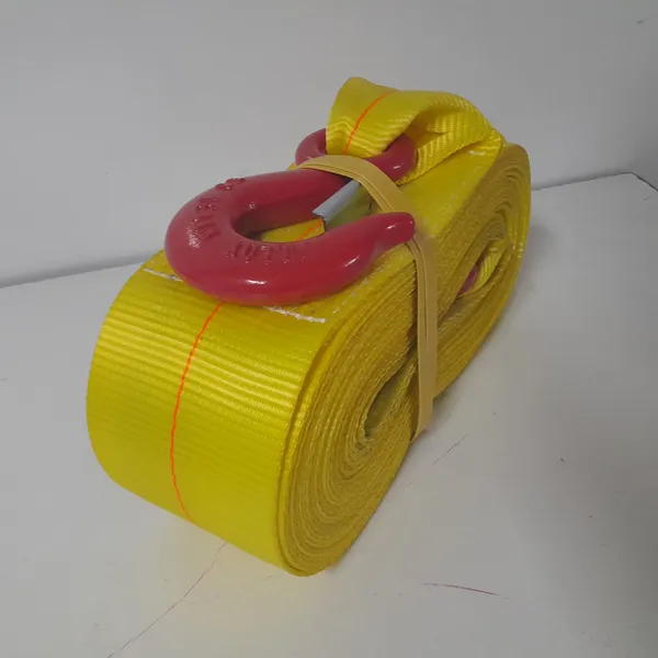 Cáp vải kéo cứu hộ ô tô 8 tấn - kéo hàng có 2 móc 2 đầu  bản 100mm