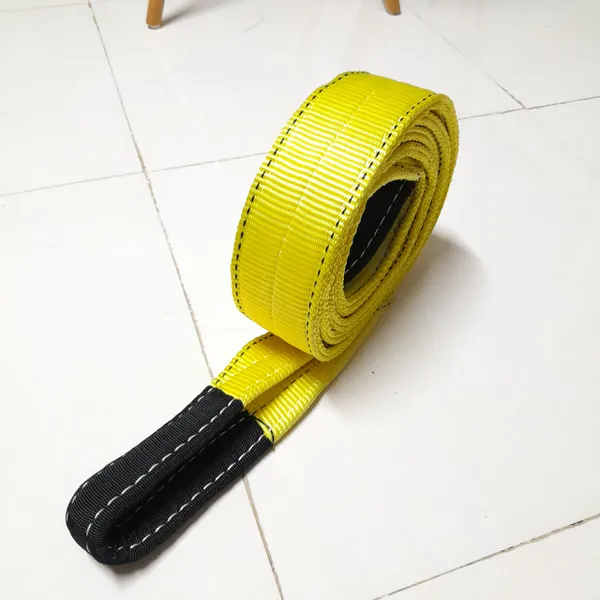 Cáp vải cẩu hàng bản dẹt 3 tấn 2 đầu mắt 6:1 – Webbing Sling 
