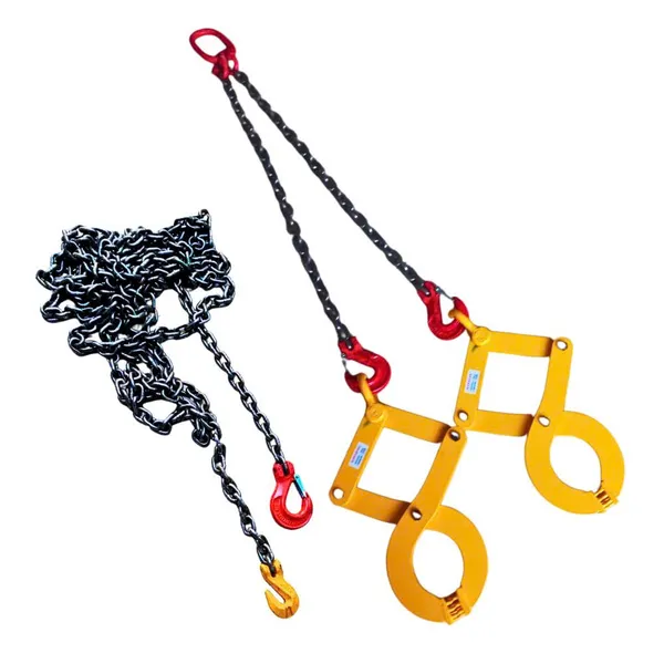 Trọn bộ Sling xích kéo hàng hóa pallet thùng xe tải container