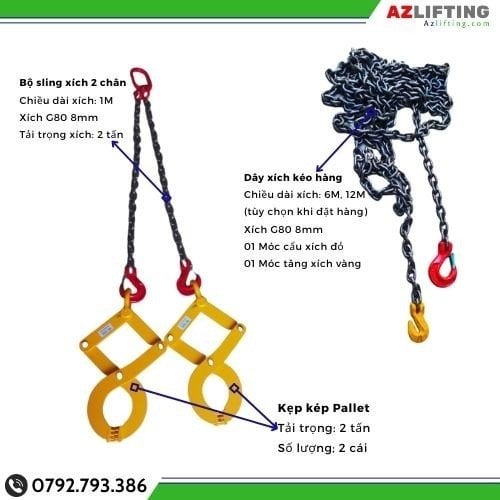 Dây Xích G80 kéo hàng Dây Xích G80 kéo hàng