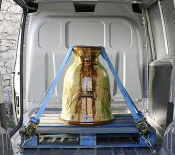 Ứng dụng dây chằng hàng vận chuyển hàng dễ vỡ và hàng giá trị cao Ứng dụng dây chằng hàng vận chuyển hàng dễ vỡ và hàng giá trị cao