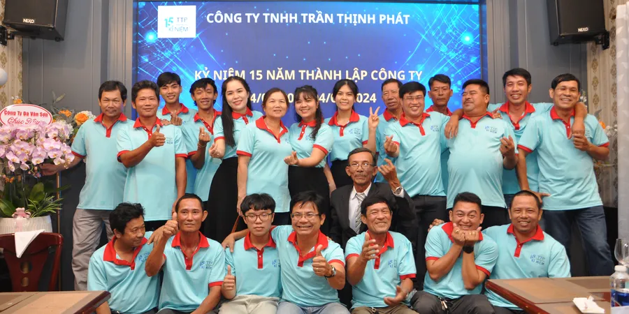 CÔNG TY TNHH TRẦN THỊNH PHÁT KỶ NIỆM 15 NĂM THÀNH LẬP