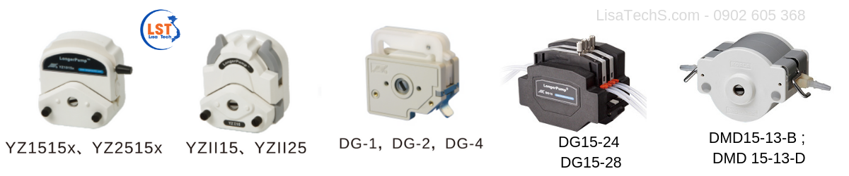 Đầu bơm dùng cho bộ bơm nhu động BT100-1F Đầu bơm dùng cho bộ bơm nhu động BT100-1F