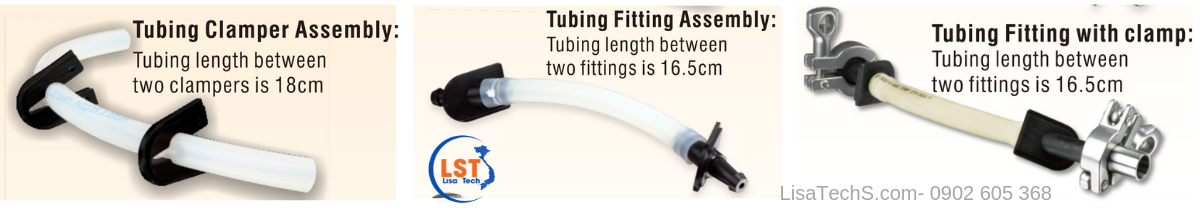 KZ35-13 Đầu bơm nhu động quick load- kẹp giữ ống KZ35-13 Đầu bơm nhu động quick load- kẹp giữ ống