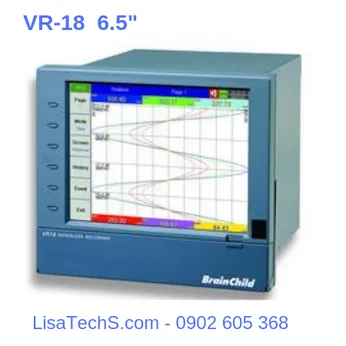 VR18 - Bộ ghi dữ liệu Paperless recorder