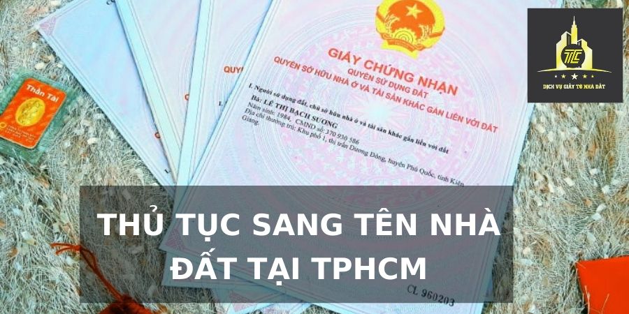 Sang tên sổ đỏ Sang tên sổ đỏ