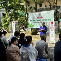 An Giang - Ra mắt các mô hình Khu Dân cư hạn chế rác thải nhựa