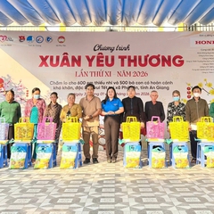 An Giang tổ chức chương trình “Xuân Yêu Thương” năm 2026 tại xã Phú Tân