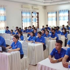 Hơn 2.000 cán bộ, đoàn viên, thanh niên An Giang học tập, quán triệt Nghị quyết Đại hội XIV của Đảng