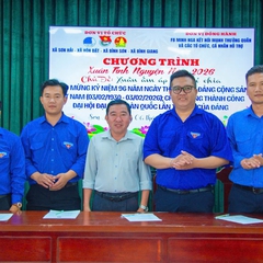 Tuổi trẻ 4 xã phối hợp tổ chức chương trình “Xuân ấm áp – Tết sẻ chia” năm 2026