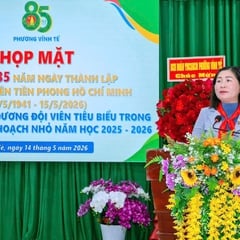 Vĩnh Tế kỷ niệm 85 năm Ngày thành lập Đội TNTP Hồ Chí Minh