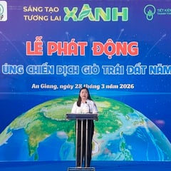 An Giang phát động hưởng ứng Chiến dịch Giờ Trái Đất năm 2026: Chung tay hành động vì tương lai xanh