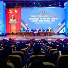 Phiên thứ nhất Đại hội đại biểu Đoàn TNCS Hồ Chí Minh tỉnh An Giang lần thứ I