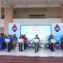 Rạch Giá ra quân Chiến dịch Thanh niên tình nguyện Hè năm 2026