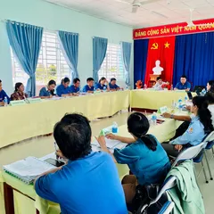 An Giang: Ủy ban Kiểm tra Tỉnh Đoàn giám sát chuyên đề tại Huyện Đoàn Chợ Mới năm 2024