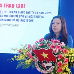 Lễ tổng kết và trao giải Cuộc thi Olympic Tiếng Anh dành cho cán bộ trẻ tỉnh An Giang lần thứ I năm 2025 và Cuộc thi video, clip tuyên truyền các mô hình về bảo vệ môi trường, phòng chống rác thải nhựa trên mạng xã hội facebook