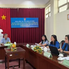 An Giang: Kiểm tra công tác Đoàn và phòng trào Thanh thiếu nhi 6 tháng đầu năm 2024 tại Đoàn trường Cao đẳng Y tế An Giang
