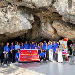 Hòa Điền, Kiên Lương tổ chức  Hành trình về địa chỉ đỏ