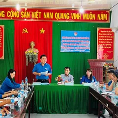 An Giang: Kiểm tra công tác Đoàn và phòng trào Thanh thiếu nhi 6 tháng đầu năm 2024 tại Huyện Đoàn An Phú
