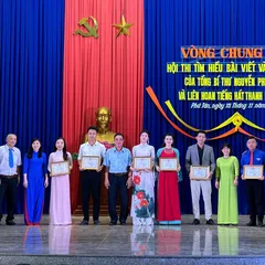 Phú Tân: Vòng chung kết Hội thi Tìm hiểu Bài viết và Tác phẩm của Tổng Bí thư Nguyễn Phú Trọng và Liên hoan Tiếng hát thanh niên năm 2024