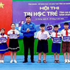Sôi nổi Hội thi Tin học trẻ tỉnh An Giang năm 2026