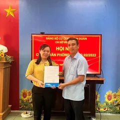 Chi bộ Văn Phòng Tỉnh đoàn tổ chức hội nghị tháng 2 năm 2022