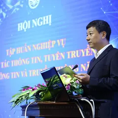 Tập huấn nghiệp vụ cho đội ngũ làm công tác truyền thông về Bộ, ngành TT&TT