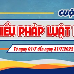 Tỉnh Đoàn An Giang phát động cuộc thi trực tuyến tìm hiểu Pháp luật năm 2022