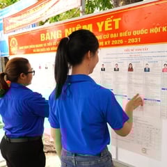Cử tri trẻ An Giang với Ngày hội toàn dân bầu cử Đại biểu Quốc hội khóa XVI và đại biểu Hội đồng nhân dân các cấp, nhiệm kỳ 2026 - 2031