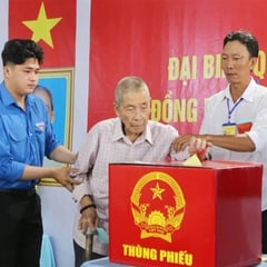 Tuổi trẻ An Giang tích cực hỗ trợ cử tri tham gia bầu cử đại biểu Quốc hội khóa XVI và đại biểu Hội đồng nhân dân các cấp, nhiệm kỳ 2026 - 2031